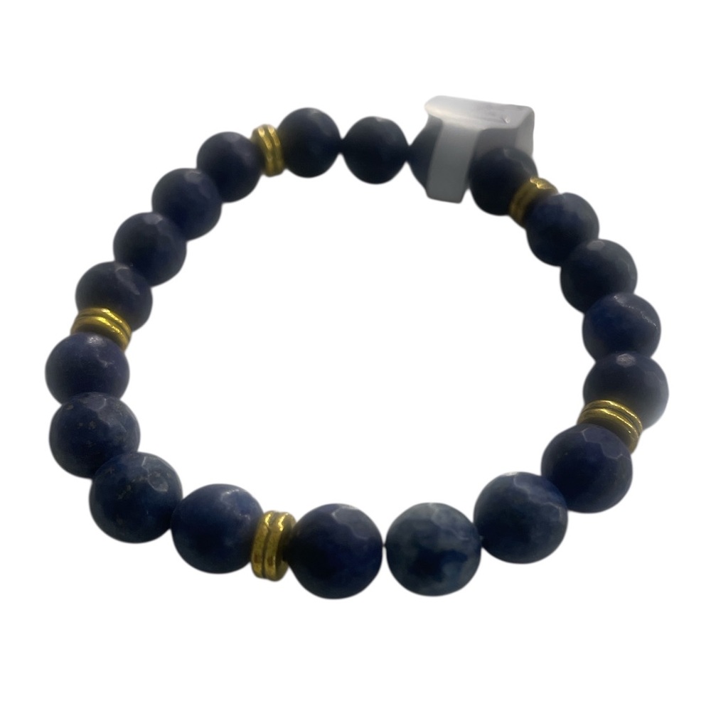 Lapis lazuli gemstone bracelet - Picture 2 of 5